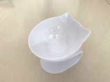 Non-slip Double Cat Bowl Dog Bowl With Stand Pet Feeding Cat Water