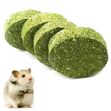 Pet Teeth Grinding Toys Hamster Rabbit Grass Cake Natural Small Animal